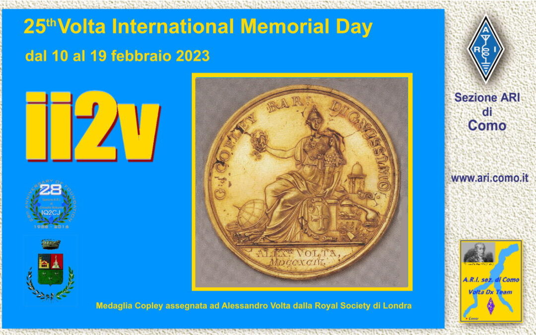 Award  25th Volta International Memorial Day